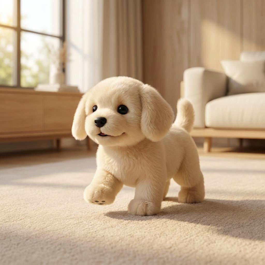 Plush Dog Toy Realistic Walking & Barking