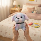 Plush Dog Toy Touch-Activated Walking & Barking Battery-Powered