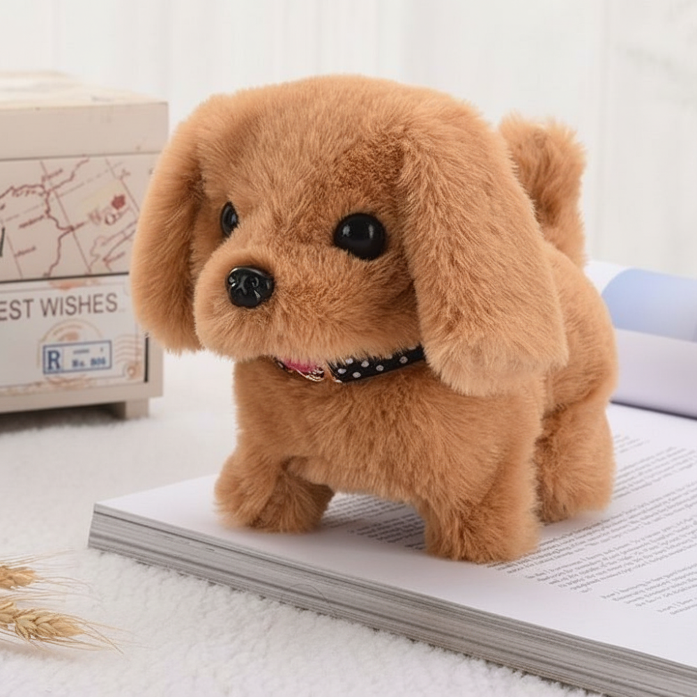 Plush Dog Toy Walking Motion & Sound