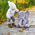 Plush Elephant Pillow Ultra-Soft & Shape-Retaining