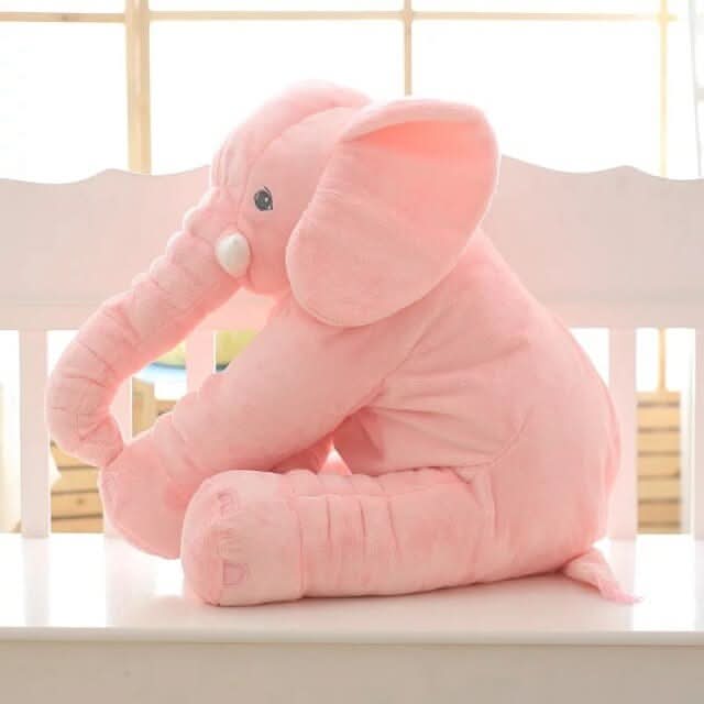 Plush Elephant Pillow Ultra-Soft & Shape-Retaining