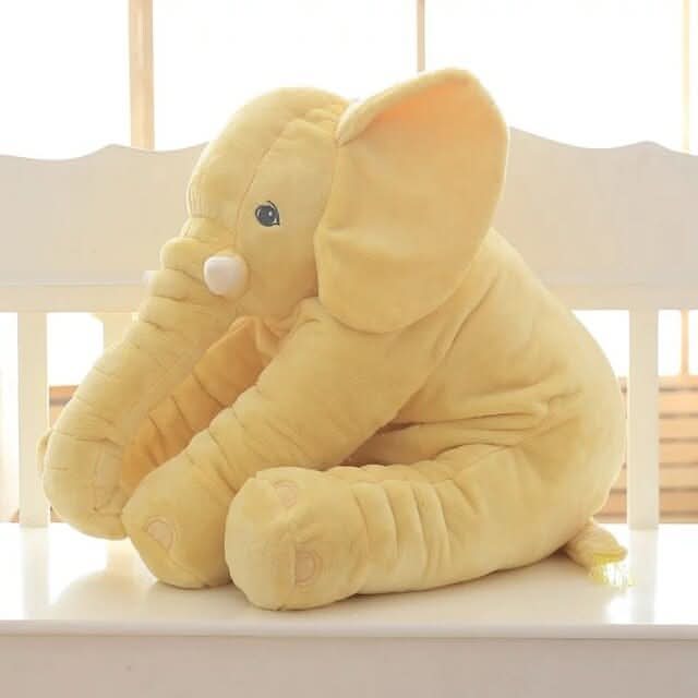 Plush Elephant Pillow Ultra-Soft & Shape-Retaining