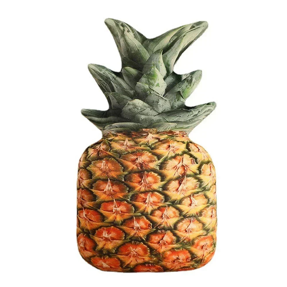 Plush Fruit Cushion Lifelike Design Washable