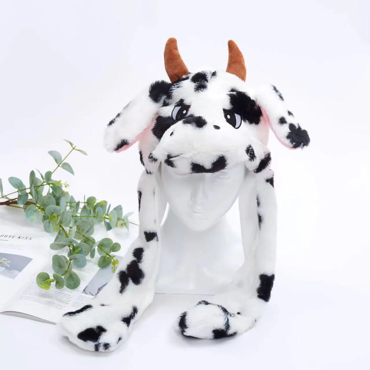 Plush Hat Press To Activate Moving Ears