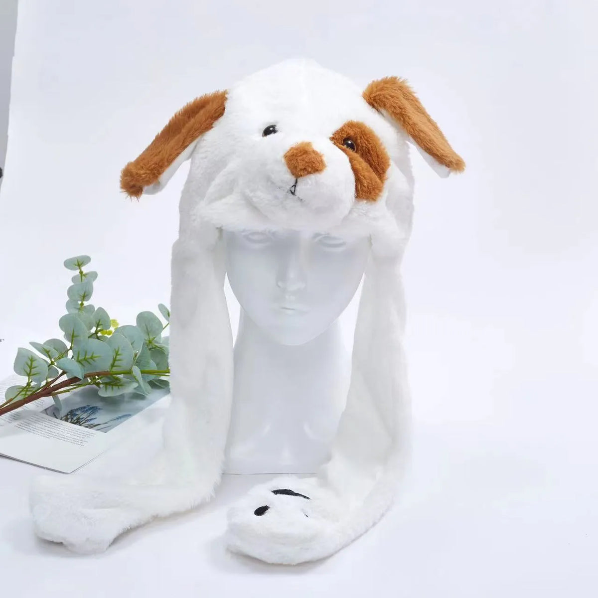 Plush Hat Press To Activate Moving Ears