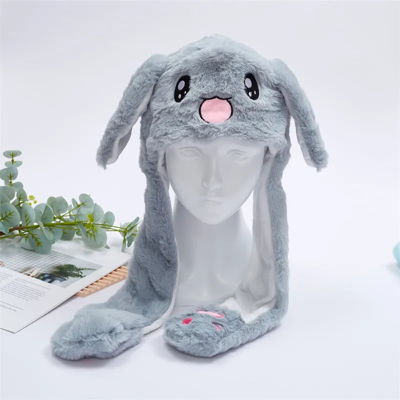 Plush Hat Press To Activate Moving Ears