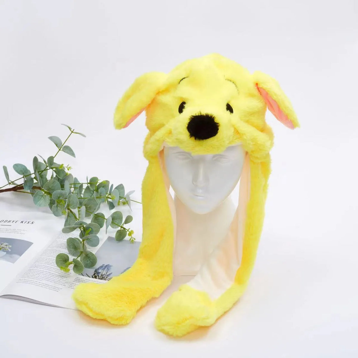 Plush Hat Press To Activate Moving Ears