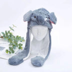 Plush Hat Press To Activate Moving Ears