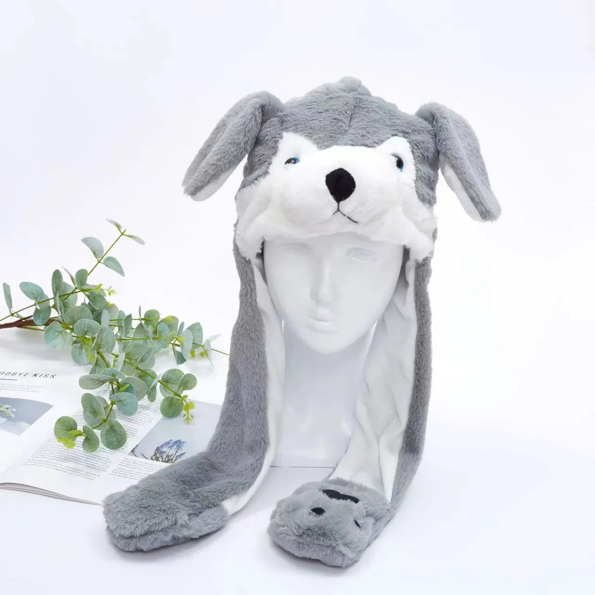 Plush Hat Press To Activate Moving Ears