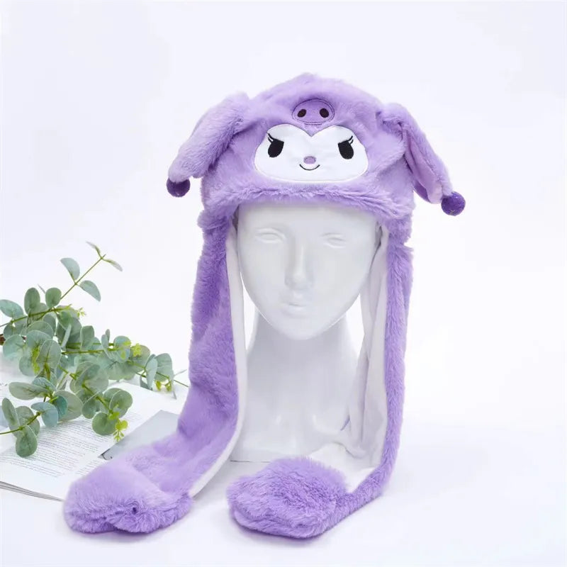 Plush Hat Press To Activate Moving Ears