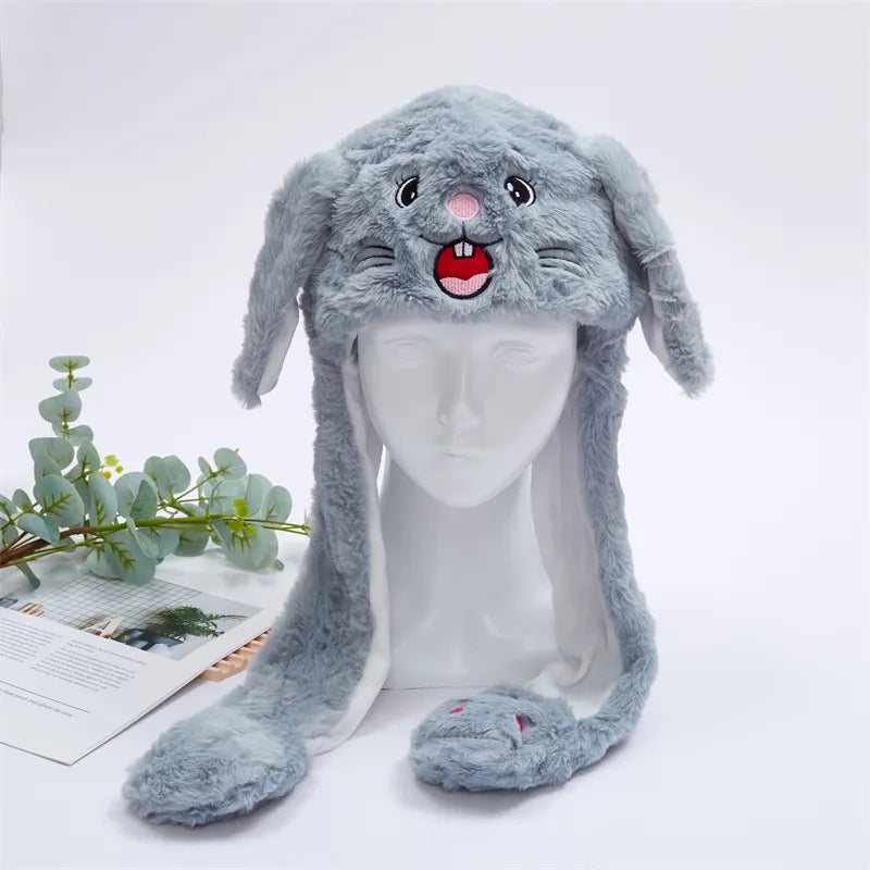 Plush Hat Press To Activate Moving Ears