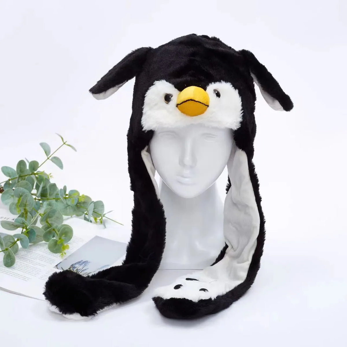 Plush Hat Press To Activate Moving Ears