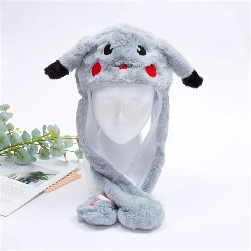 Plush Hat Press To Activate Moving Ears