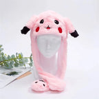 Plush Hat Press To Activate Moving Ears