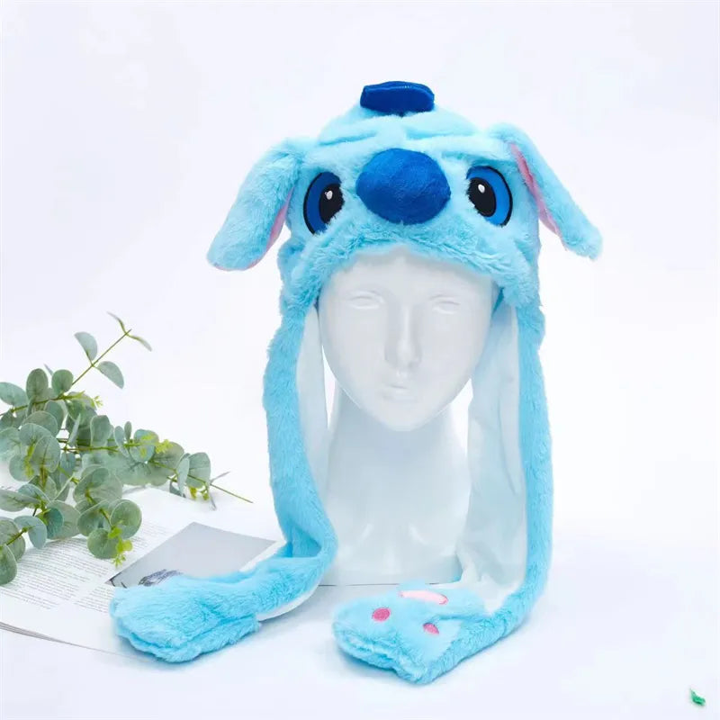 Plush Hat Press To Activate Moving Ears