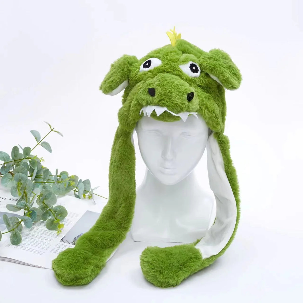 Plush Hat Press To Activate Moving Ears
