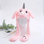 Plush Hat Press To Activate Moving Ears