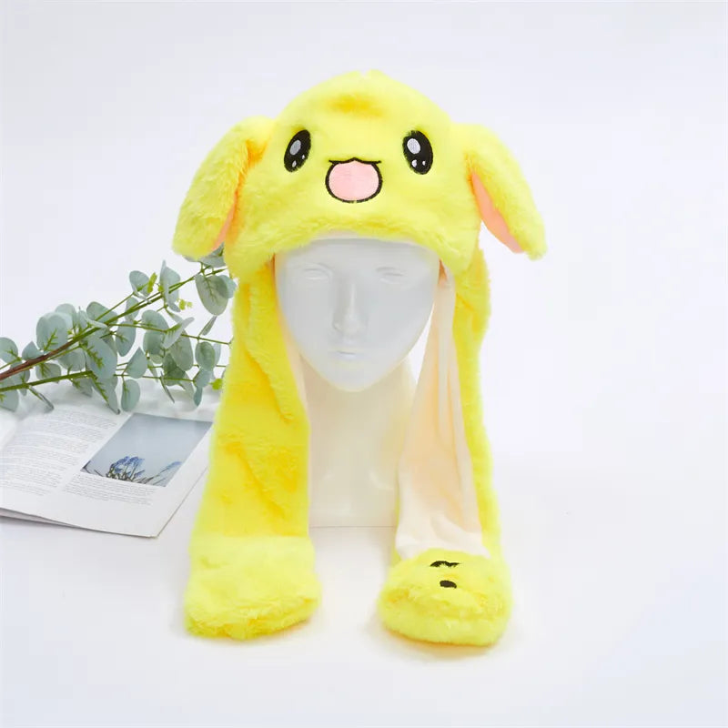 Plush Hat Press To Activate Moving Ears