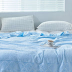 Plush Jacquard Floral Microfiber Throw Blanket