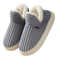 Plush Lined Memory Foam Non-Slip House Slippers
