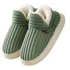 Plush Lined Memory Foam Non-Slip House Slippers