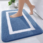 Plush Microfiber Anti-Slip Bath Mat