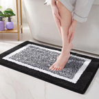 Plush Microfiber Anti-Slip Bath Mat