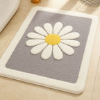 Plush Microfiber Non-Slip Bath Mat (Machine Washable)