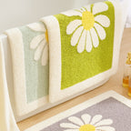 Plush Microfiber Non-Slip Bath Mat (Machine Washable)