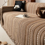 Plush Microfiber Non-Slip Pet-Scratch Resistant Sofa Cover Blanket