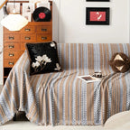 Plush Microfiber Non-Slip Pet-Scratch Resistant Sofa Cover Blanket