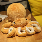Plush Octopus Cotton Cover & Hypoallergenic Fill