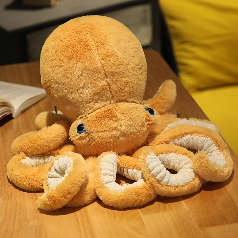 Plush Octopus Cotton Cover & Hypoallergenic Fill