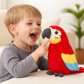 Plush Parrot Voice Repeater Child-Safe