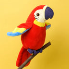 Plush Parrot Voice Repeater Child-Safe