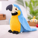 Plush Parrot Voice Repeater Child-Safe