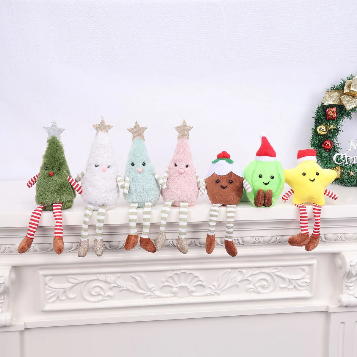 Plush Pastry Figurine Icing Detail & Berry Applique