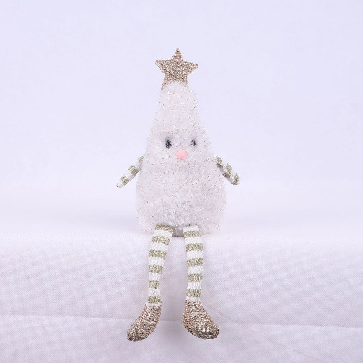 Plush Pastry Figurine Icing Detail & Berry Applique