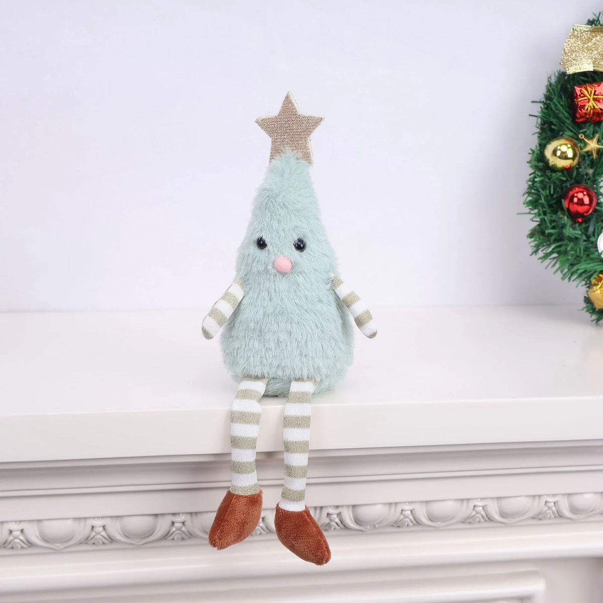 Plush Pastry Figurine Icing Detail & Berry Applique