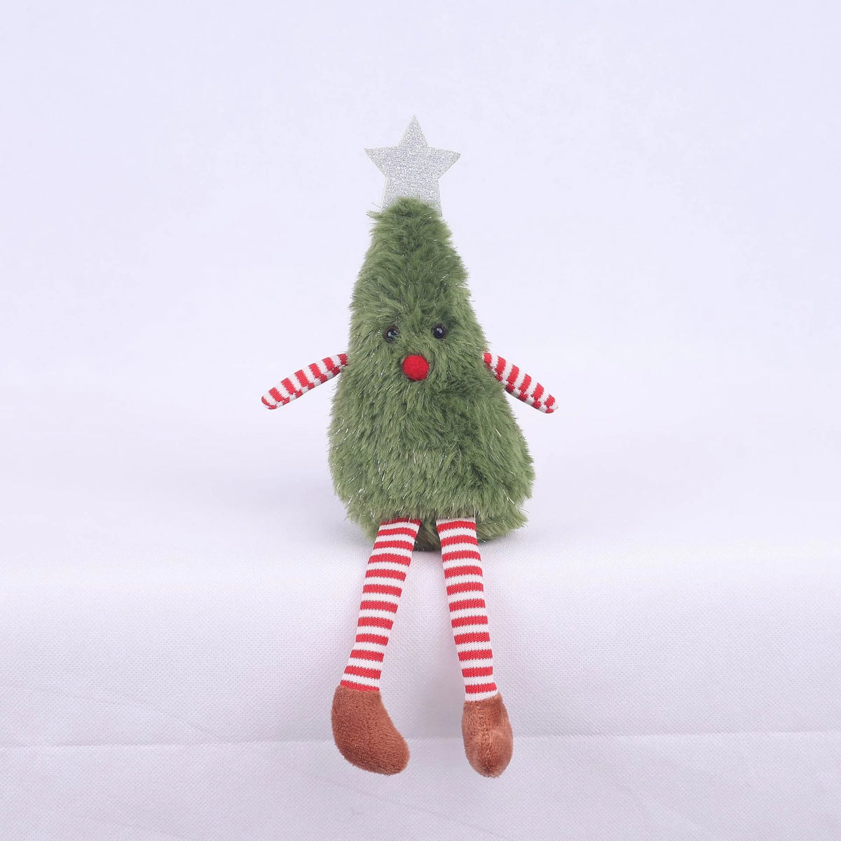 Plush Pastry Figurine Icing Detail & Berry Applique