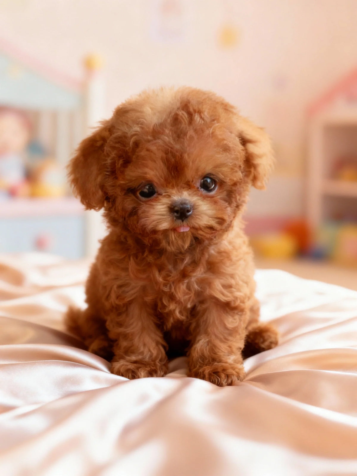 Plush Puppy Eco-Friendly Synthetic Leather Tail Wag & Bark