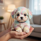 Plush Puppy Interactive Walking & Barking Quiet Operation