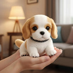Plush Puppy Interactive Walking & Barking Quiet Operation