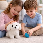 Plush Puppy Touch-Activated Walking & Barking