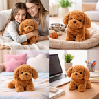 Plush Puppy Touch-Activated Walking & Barking