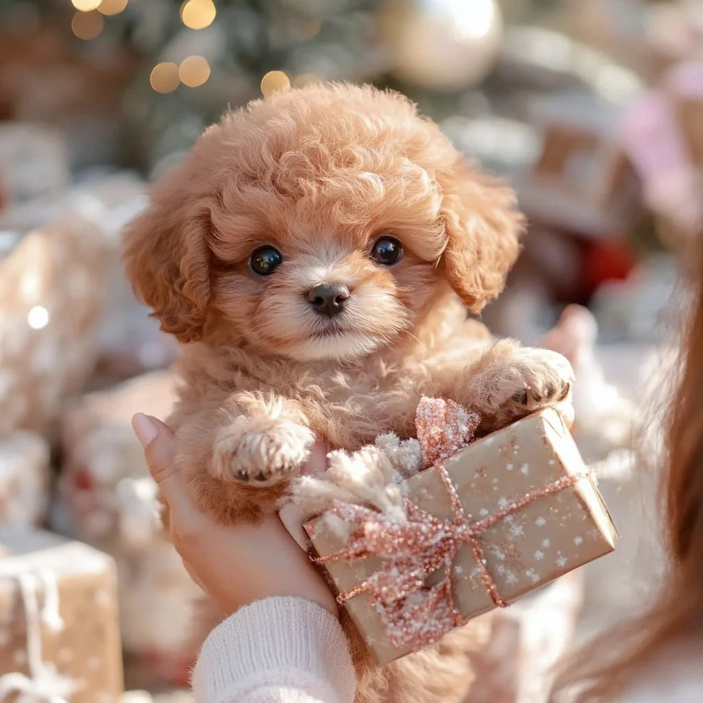 Plush Puppy Touch-Responsive Wagging Tail