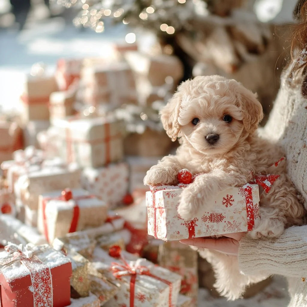 Plush Puppy Touch-Responsive Wagging Tail