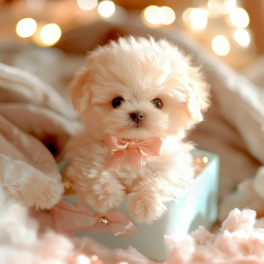 Plush Puppy Touch-Responsive Wagging Tail