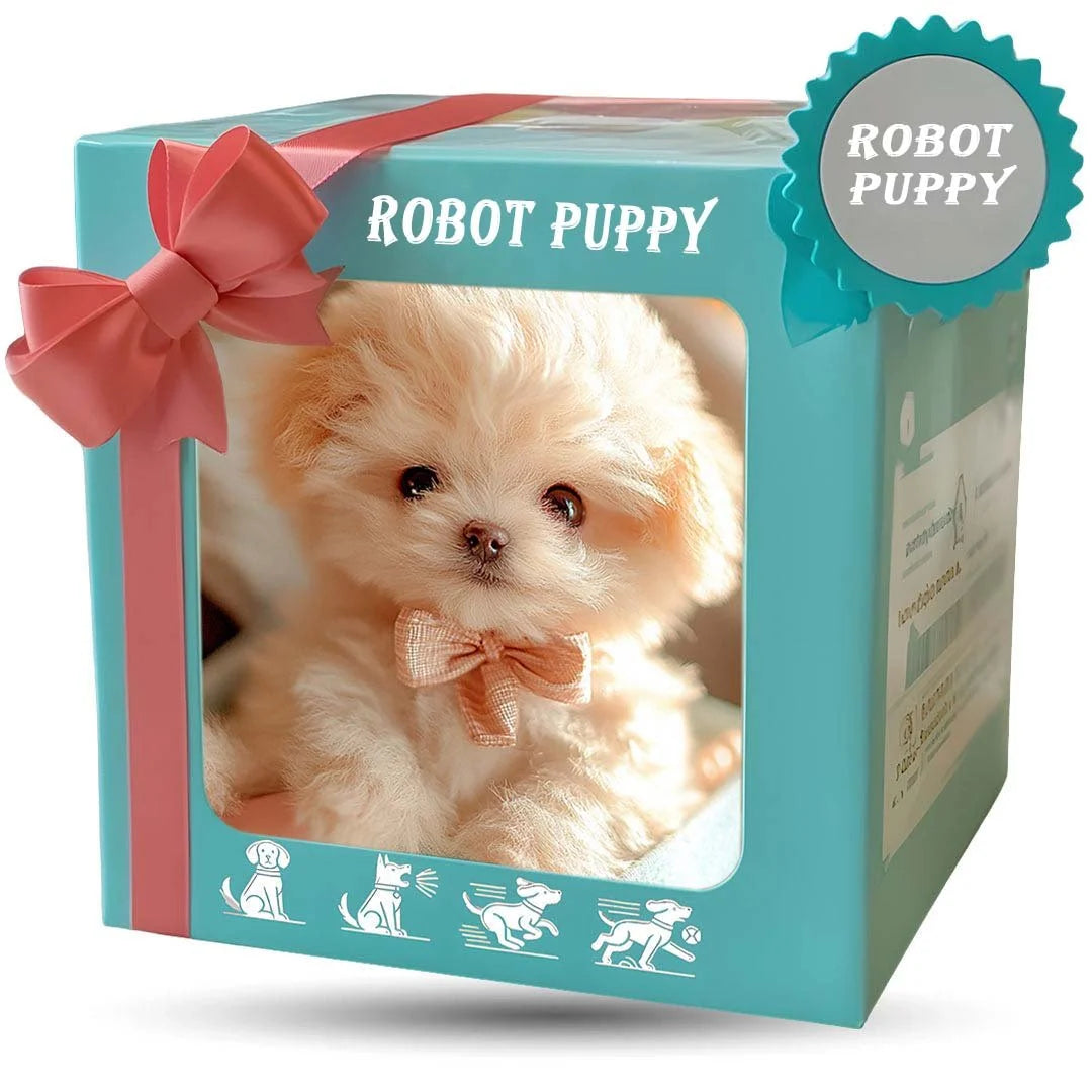 Plush Puppy Touch-Responsive Wagging Tail