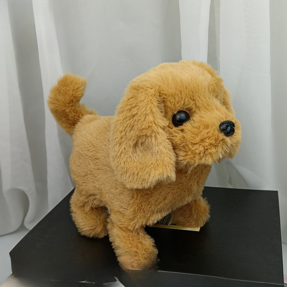 Plush Puppy Toy Interactive Walking & Barking